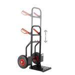 MOLNÁRKOCSI FIX 180KG LEVEGŐS KERÉKKEL TELESZKÓPOS IMPORT Árcsökkenés