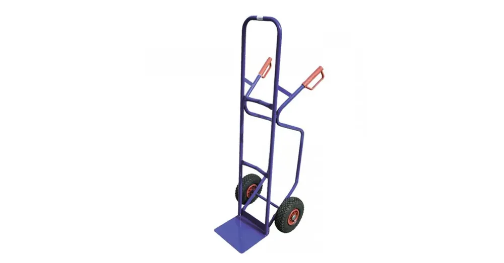 MOLNÁRKOCSI FIX 250KG LEVEGŐS KERÉKKEL KÉK-PIROS VÁZ IMPORT 10501 Csak ma