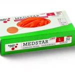 Ne maradj le Medstar Grip egyszer használatos gumikesztyű 8/M