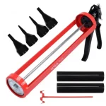 Bestseller YATO 67580 KINYOMÓPISZTOLY KÉSZLET 900ML ALUMINIUM 4KINYOMÓCSŐ