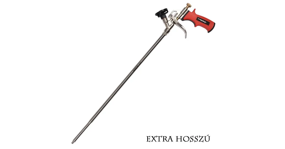 Akciós ár YATO 67460 KINYOMÓPISZTOLY PURHABHOZ PIROS-FEKETE 500mm HOSSZÚ