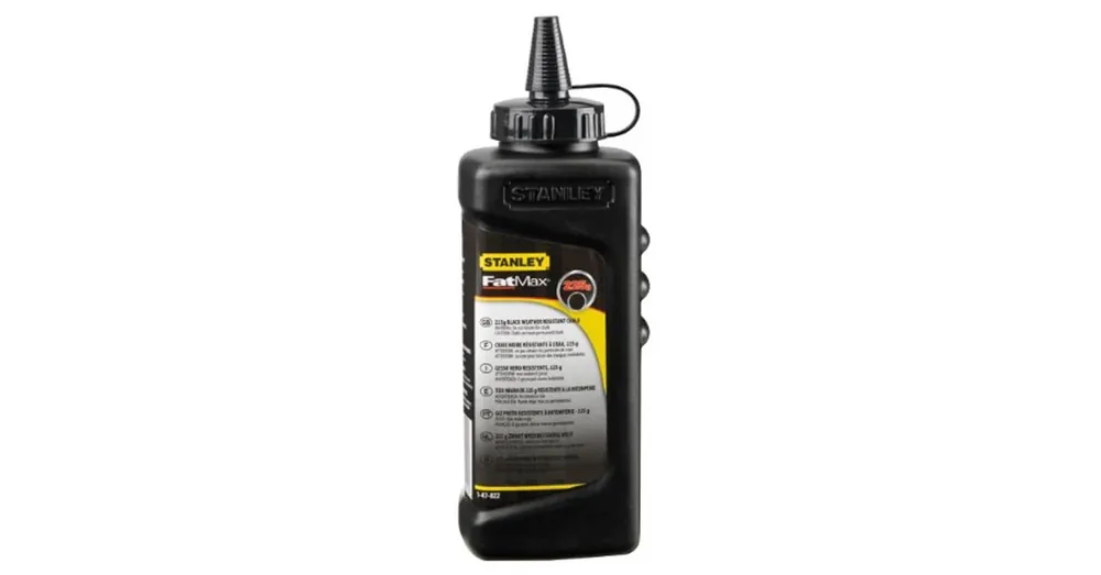 Gyors kiszállítás STANLEY 147822 PORFESTÉK 225GRAMM FEKETE FATMAX KICSAPÓZSINÓRHOZ