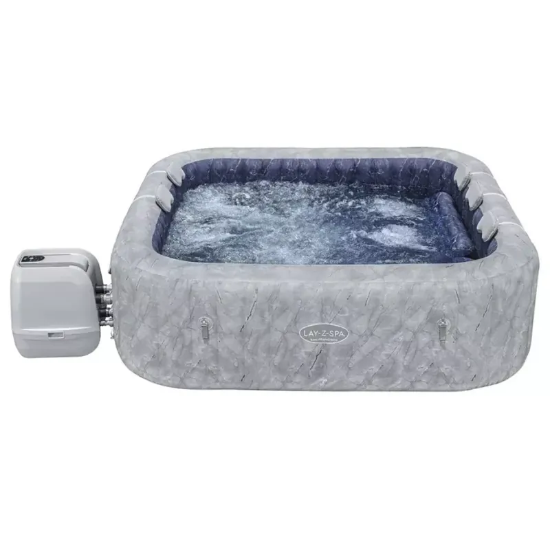 Lay-Z-Spa San Francisco Hydrojet EnergySense felfújható jakuzzi 230 x 230 x 71 cm 2025 Alacsony ár