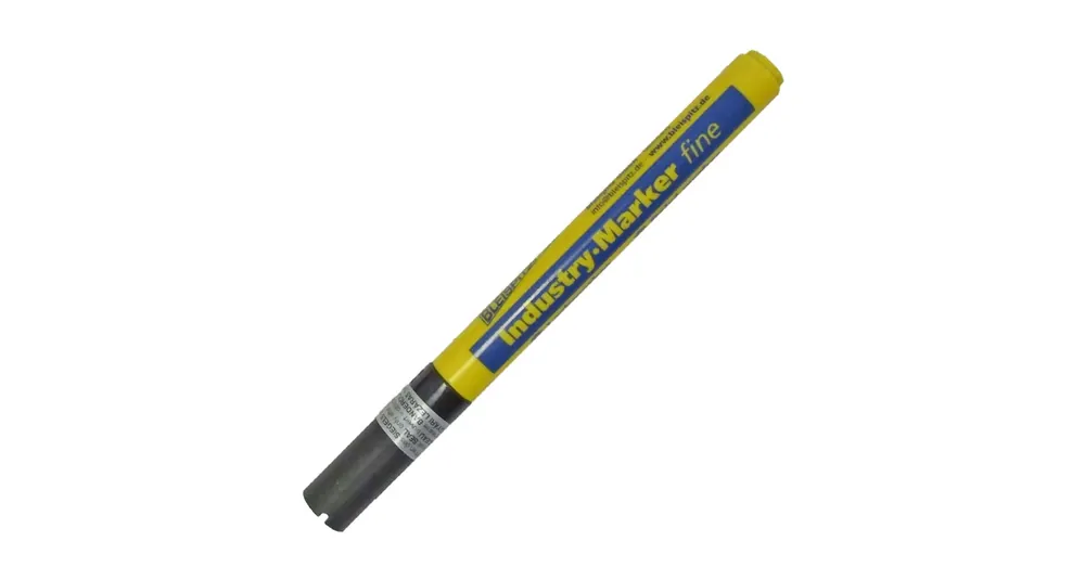 IPARI JELÖLŐ 1-2mm 3ML FEKETE SZELEPES MINDEN FELÜLETRE BLEISPITZ 1010 Szezonális akció