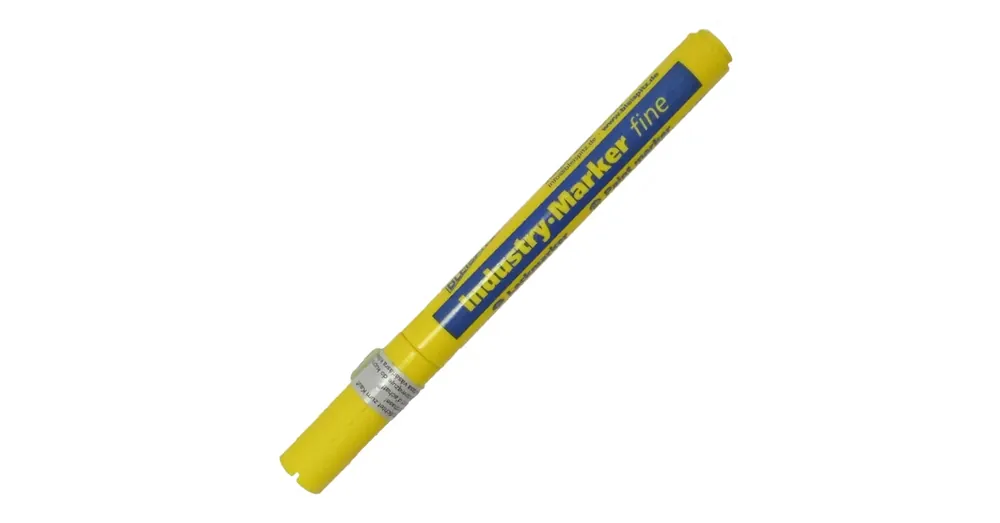 IPARI JELÖLŐ 1-2mm 3ML SÁRGA SZELEPES MINDEN FELÜLETRE BLEISPITZ 020811-0198 Szuper akció