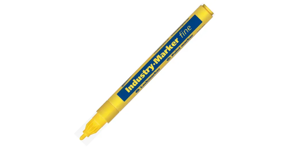 Csak ma IPARI JELÖLŐ 1-2mm 3ML FEHÉR SZELEPES MINDEN FELÜLETRE BLEISPITZ 020811-0199