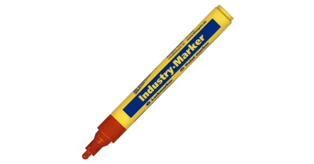 IPARI JELÖLŐ 4mm 8ML PIROS SZELEPES MINDEN FELÜLETRE BLEISPITZ 7677304883 Alacsony ár