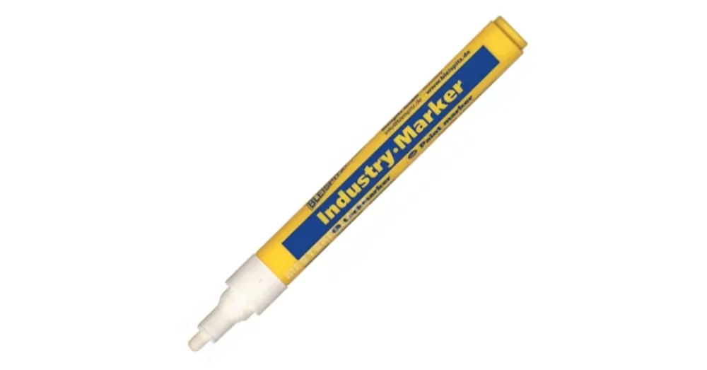 IPARI JELÖLŐ 4mm 8ML FEHÉR SZELEPES MINDEN FELÜLETRE BLEISPITZ 020811-0148 Akció