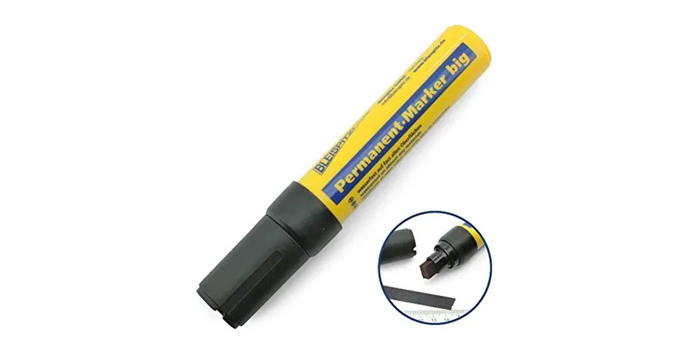 Kedvezmény IPARI JELÖLŐ BIG 4-12mm FEKETE IPARI 1317 EXTRA VASTAG BLEISPITZ 76771113173