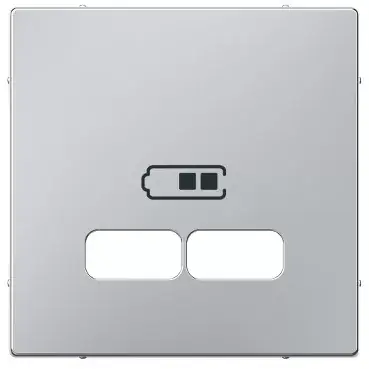 Árengedmény MERTEN SYSTEM-M USB TÖLTŐ FEDLAP ALU