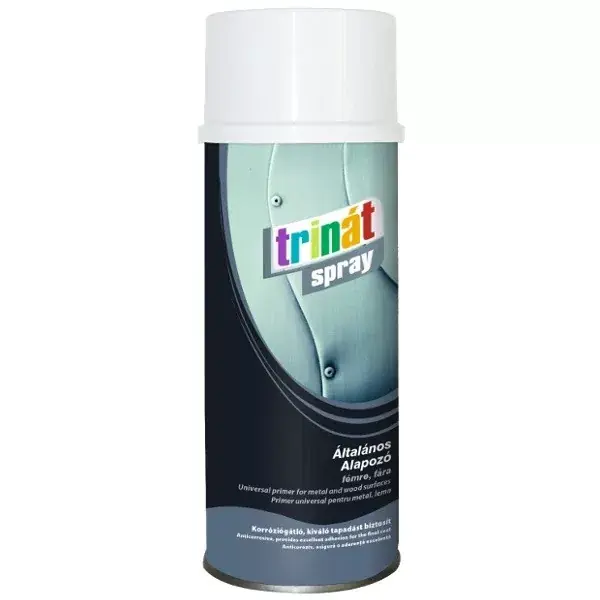 Vásárlói kedvenc Trinát általános alapozó fémre-fára spray 400ml Vörös