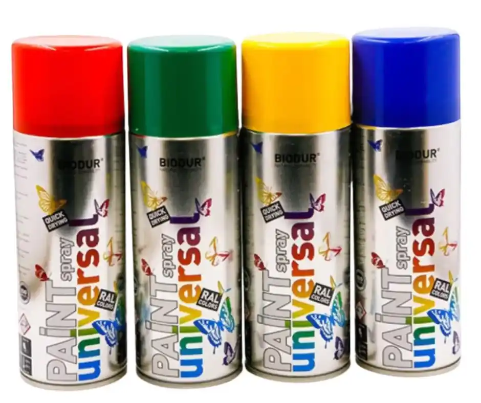 Biodur univerzális zománcfesték spray 400ml RAL1015 Világos elefántcsont Ajánlat