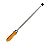 Prémium MŰHELYRESZELŐ NÉGYÉLŰ 125mm-1 NYELEZETT FA (ELŐ DURVA) KAISER