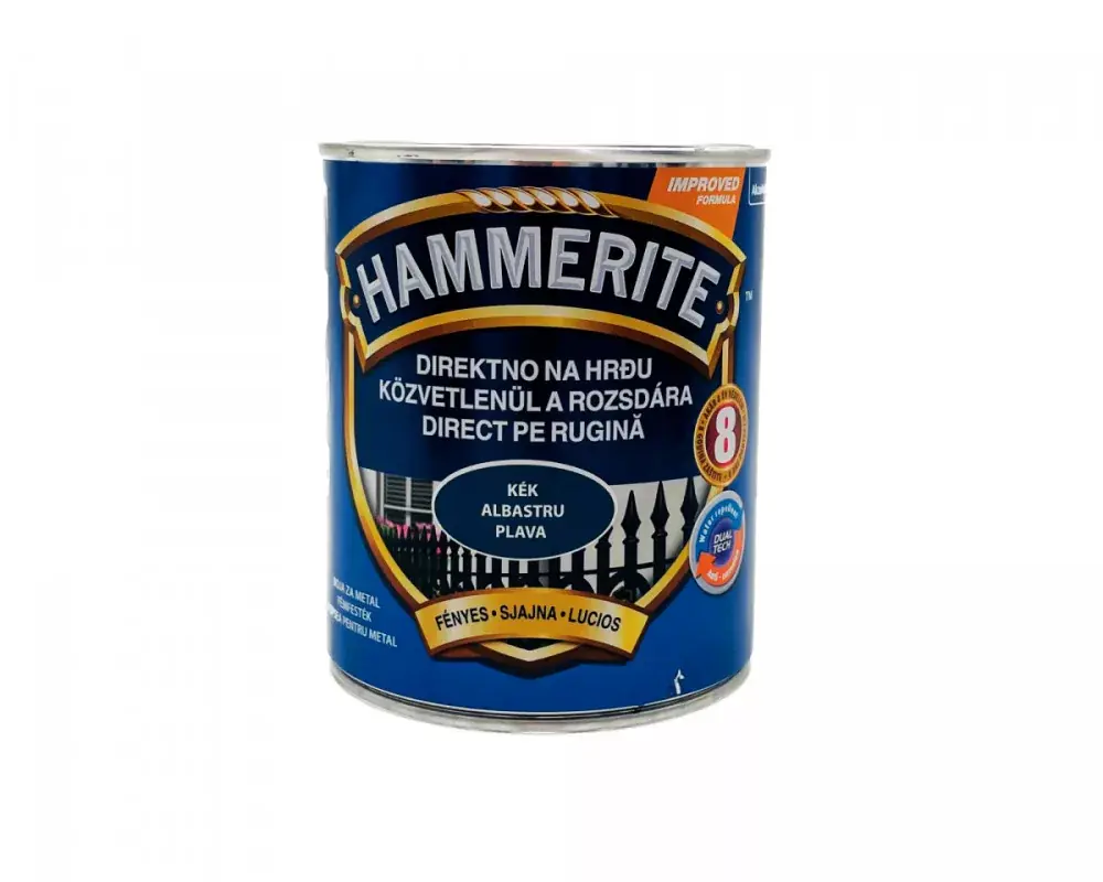 Hammerite fémfesték fényes 0,75l Kék Ajánlat