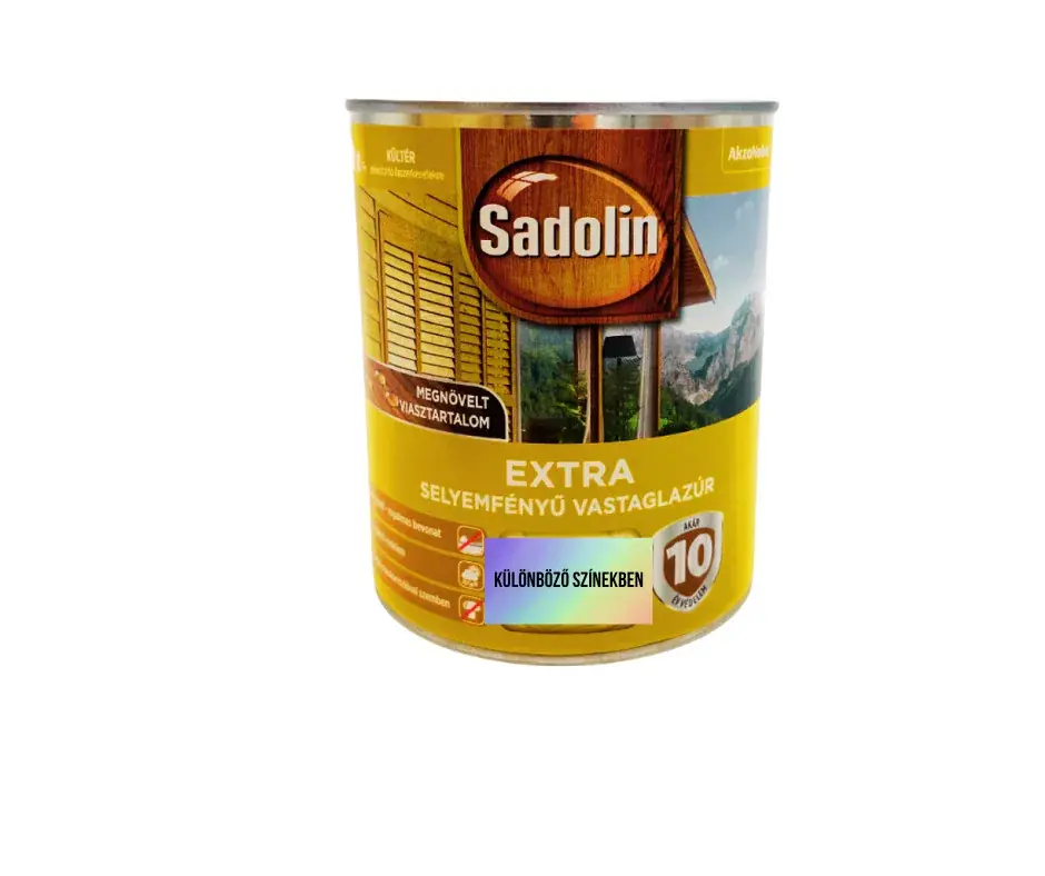 Sadolin Extra selyemfényű vastaglazúr 2,5l Borovi fenyő Szezonális akció
