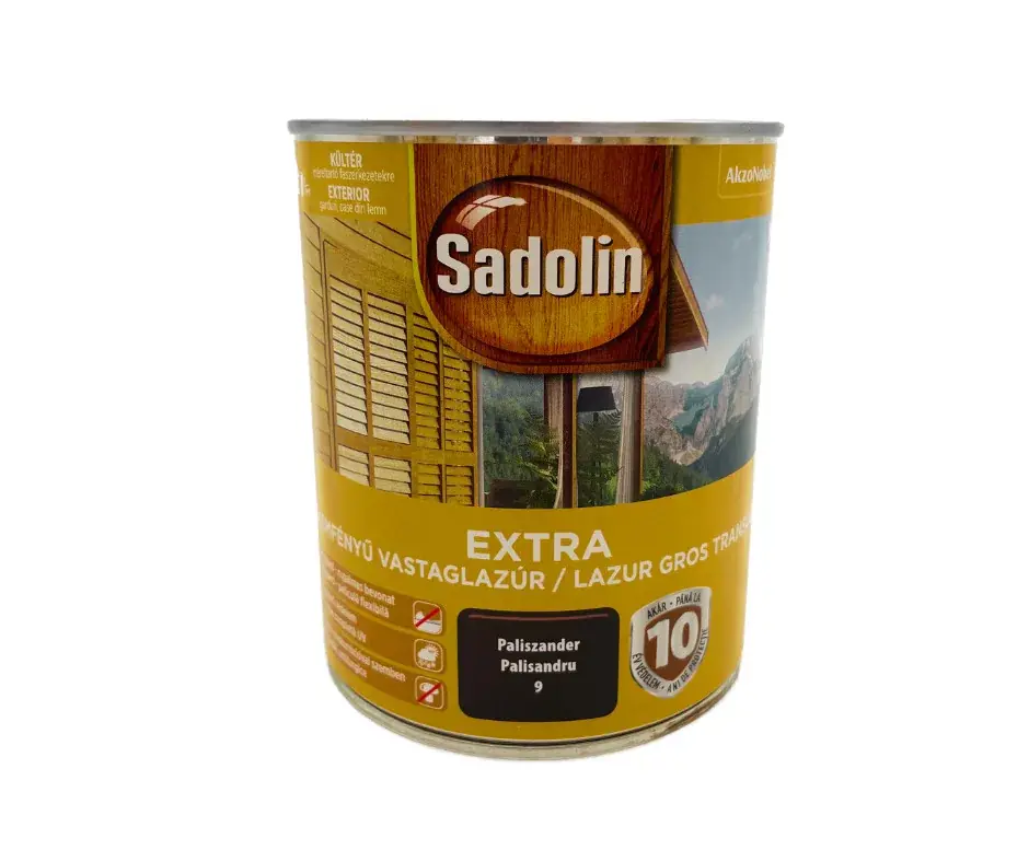 Árengedmény Sadolin Extra selyemfényű vastaglazúr 2,5l Paliszander