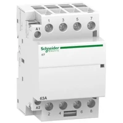 ACTI9 ICT63A KONTAKTOR, 50HZ, 4NO, Ne maradj le