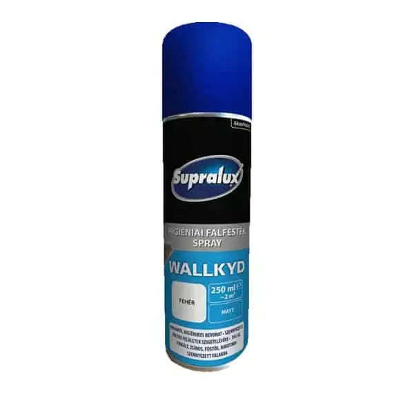 Legkelendőbb Supralux Wallkyd higiéniai falfesték spray matt 250ml Fehér