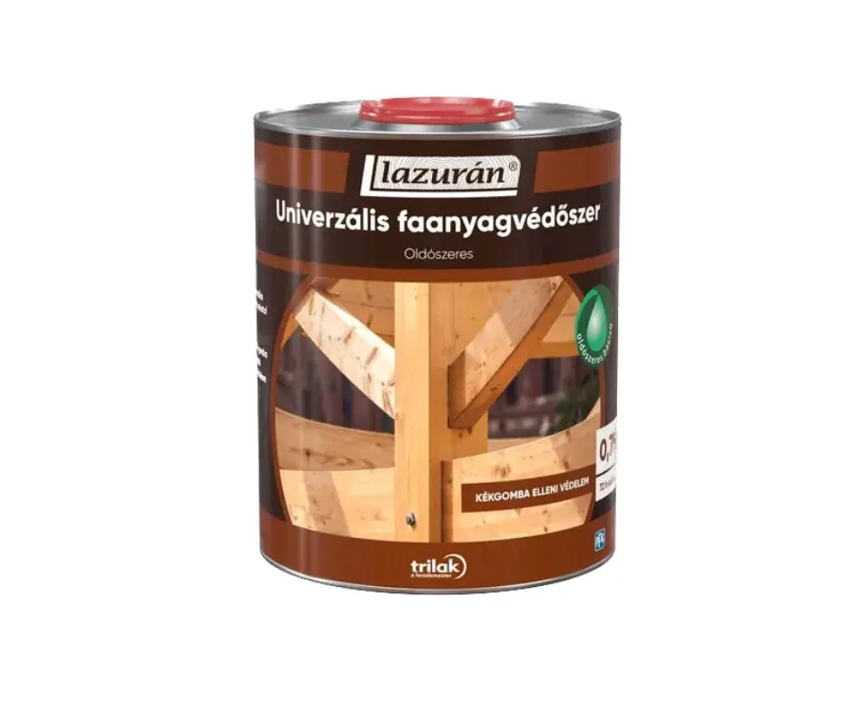 Exkluzív ajánlat Lazurán Univerzális faanyagvédőszer oldószeres 0,75l