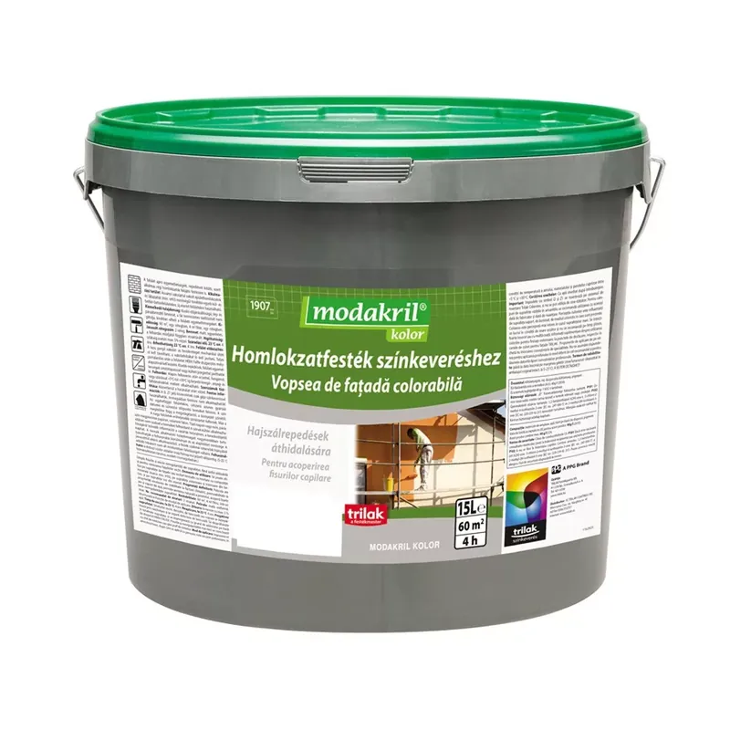 Vásárlói kedvenc Héra Modakril kolor homlokzatfesték 15l L/Fehér