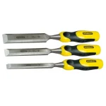Végkiárusítás STANLEY 216883 FAVÉSŐ KÉSZLET 3db-os MŰANYAG NYÉL - 12,18,25mm