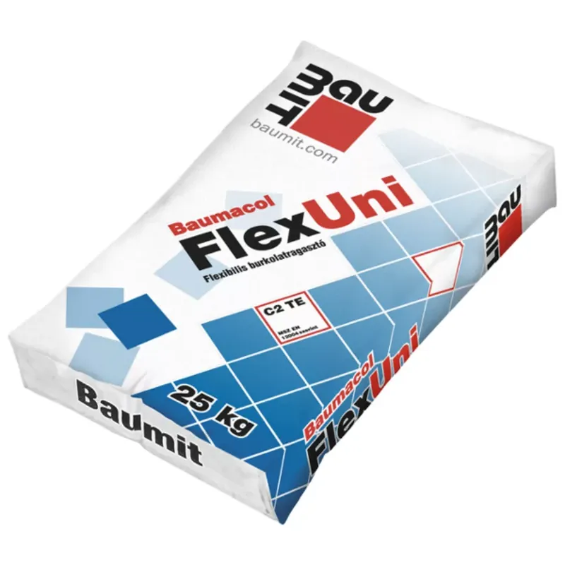 Outlet Baumacol FlexUni flexibilis burkolatragasztó 25kg