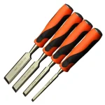 Outlet FAVÉSŐ KÉSZLET 4db-os MŰANYAG NYÉL - 6,13,19,25mm IMPORT HD-611011