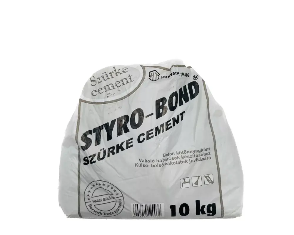 Korlátozott ajánlat Styro-Bond szürkecement 10kg