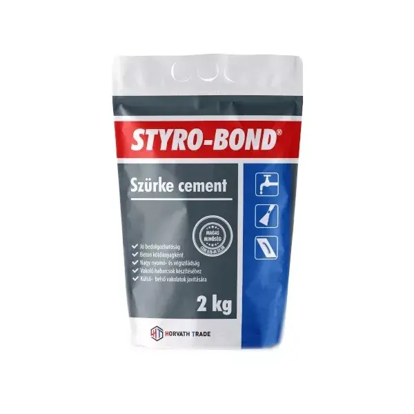Kedvezmény Styro-Bond szürkecement 2kg
