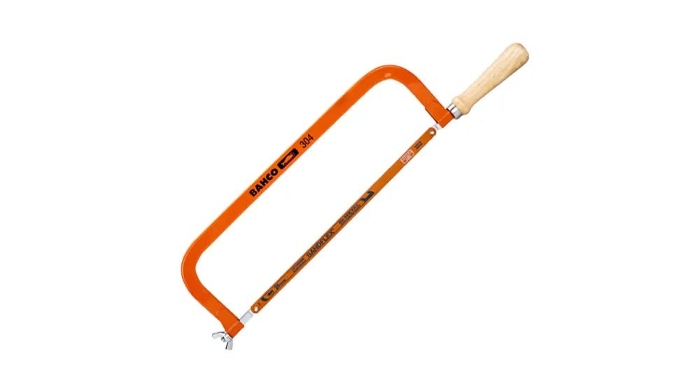 BAHCO 304 KÉZI FÉMFŰRÉSZ 300mm FA MARKOLATTAL+FŰRÉSZLAP Vásárlói kedvenc