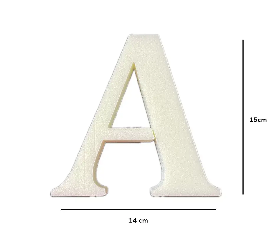 Házszám/betű 15cm "A"-Polisztirol Szuper ajánlat