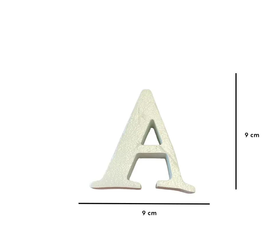 Házszám/betű 9cm "A"-Polisztirol Korlátozott ajánlat