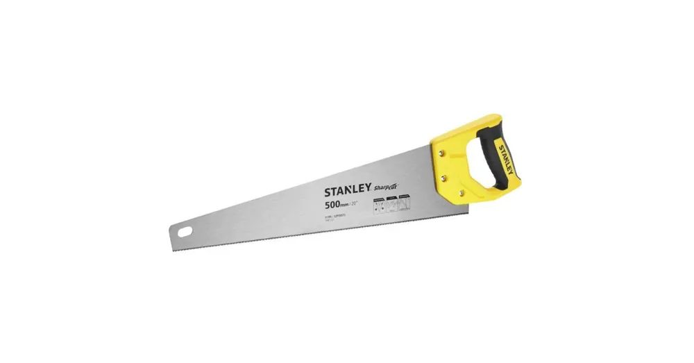 STANLEY STHT203671 RÓKAFARKÚ FŰRÉSZ 500mm SHARPCUT 17PI FINOM VÁGÁS Ne maradj le