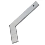 SZÖGVONALZÓ ACÉL TALPAS 200/130mm, 135° ISG 1836 Szuper akció