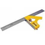 STANLEY 246028 DERÉKSZÖG KOMBINÁLT 300mm MŰANYAG-ACÉL Újdonság