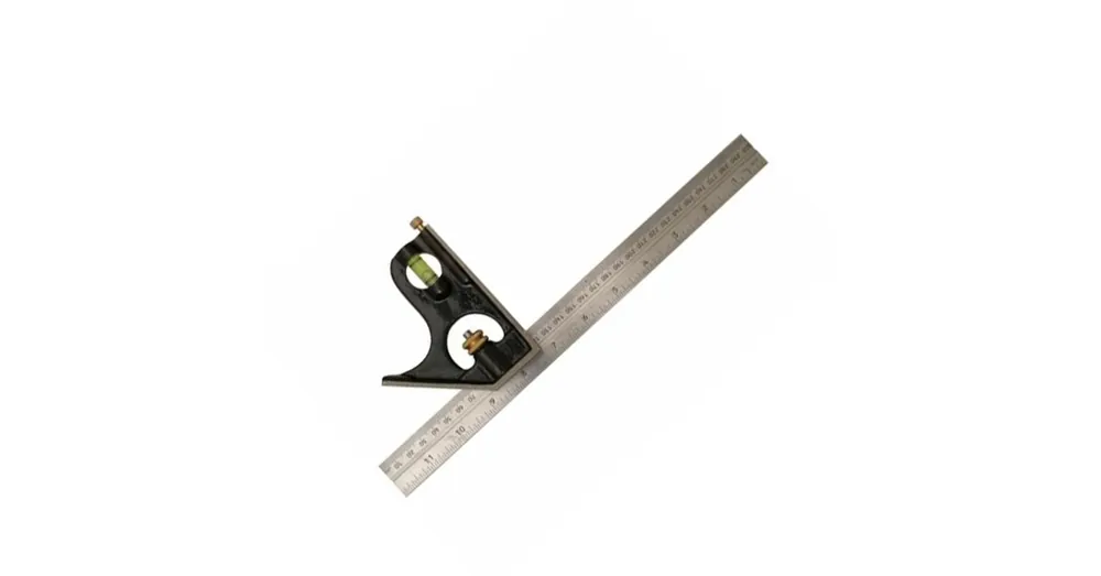STANLEY 046151 DERÉKSZÖG KOMBINÁLT 300mm +LIBELLA Azonnal elérhető