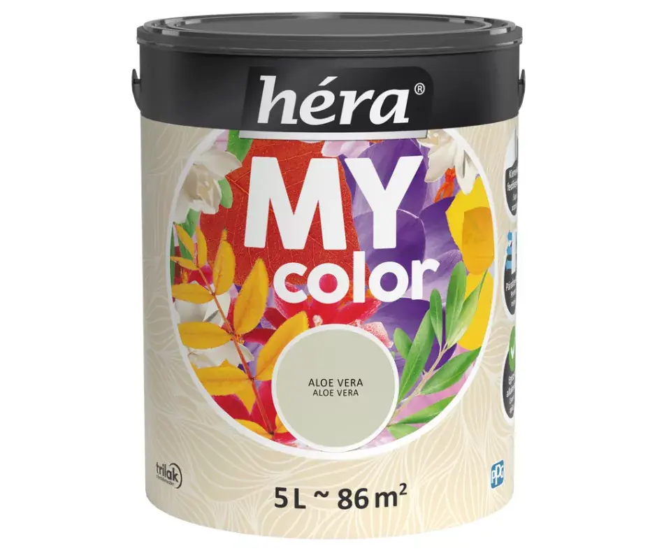 Olcsóbb Héra My Color beltéri falfesték 5l Aloe vera