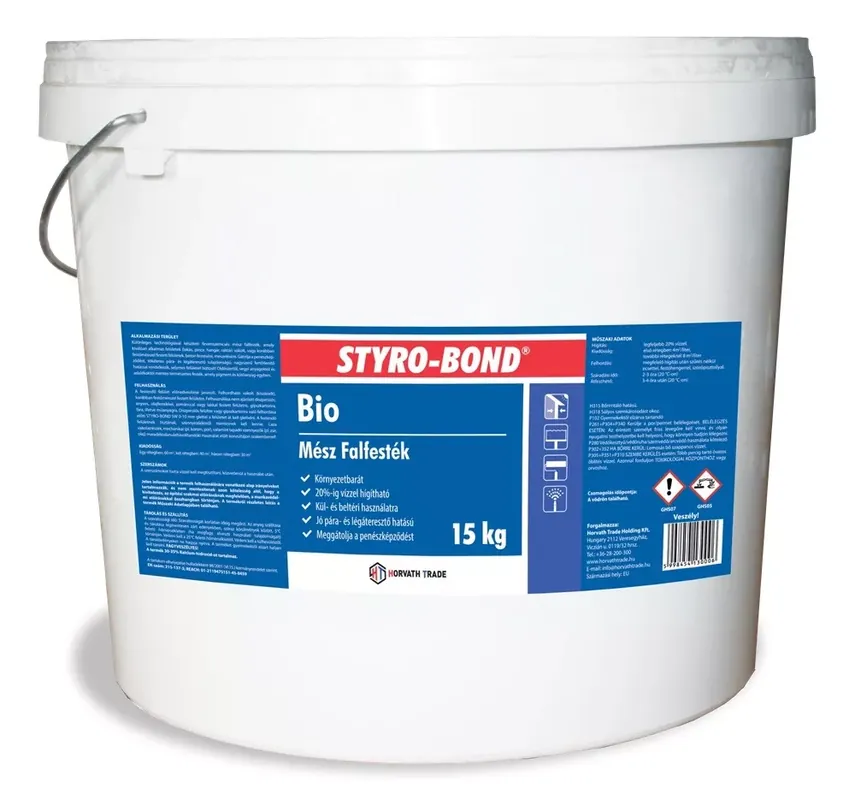 Styro-Bond mészfesték 15kg Biztonságos fizetés