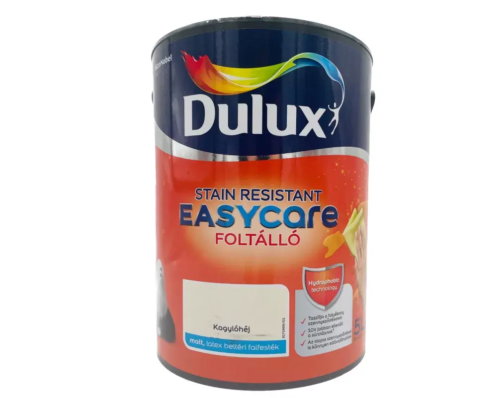 Dulux EasyCare beltéri falfesték 5l Kagylóhéj Biztonságos fizetés