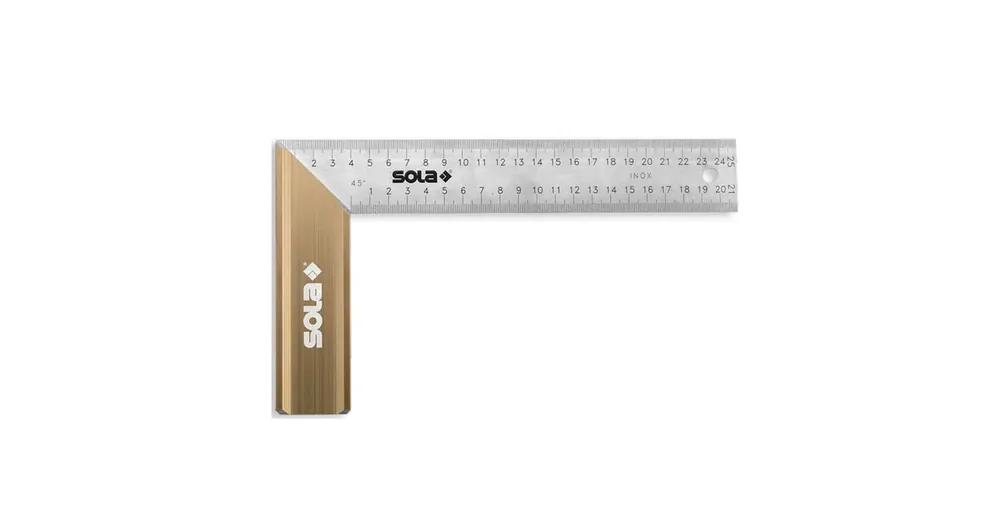 SOLA SRB400 DERÉKSZÖG ROZSDAMENTES 400mm 400x170mm Árcsökkenés