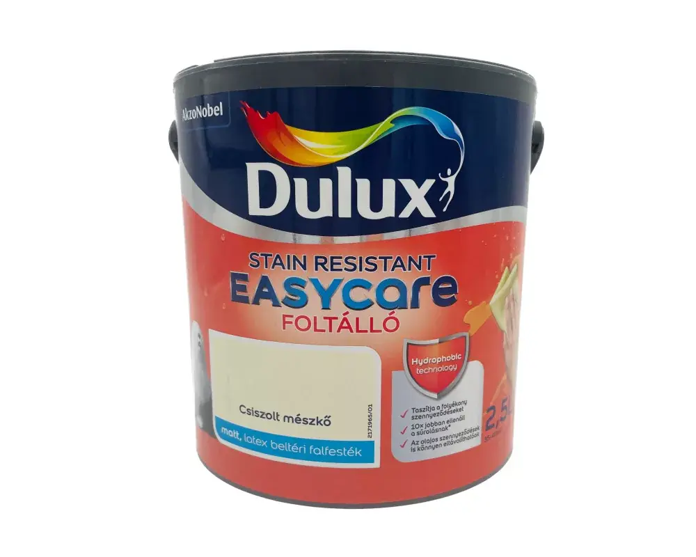 Azonnali szállítás Dulux EasyCare beltéri falfesték 2,5l Csiszolt mészkő