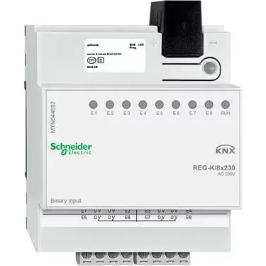 Csak ma KNX BINÁRIS BEMENET REG-K/8*230@