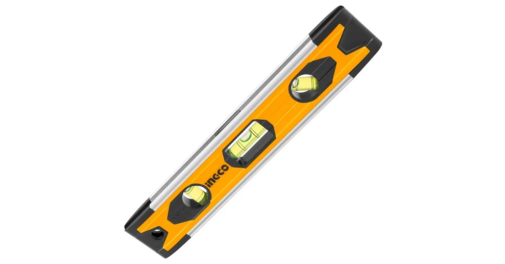 VÍZMÉRTÉK MÁGNESES 225mm HÁROM LIBELLÁVAL MINI INGCO HMSL01030 Újdonság