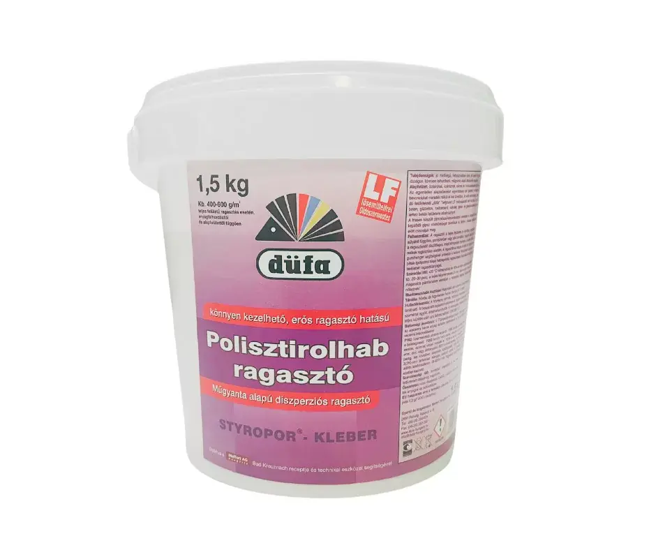Szezonális akció Polisztirolhab ragasztó 1,5kg