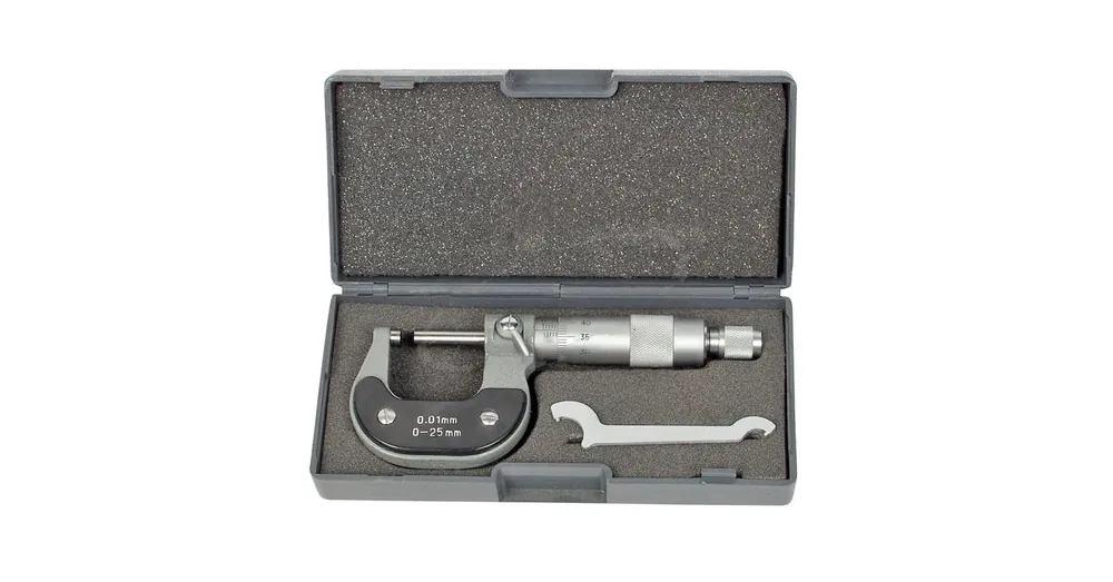 Gyors kiszállítás MIKROMÉTER KÜLSŐ 0-25mm/0.01 KENGYELES ALAKÚ IMPORT