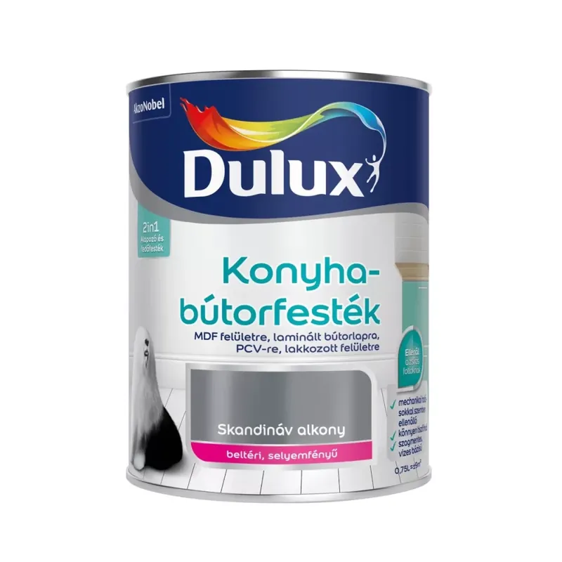Dulux Konyhabútorfesték selyemfényű 0,75l Skandináv alkony Nézd meg most