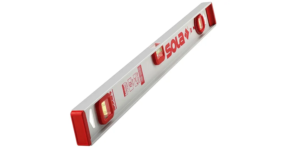 Korlátozott ajánlat SOLA ID60 VÍZMÉRTÉK SZÖGMÉRŐS 600mm ALU KÉT+EGY SZÖGMÉRŐS LIBELLÁVAL
