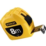 STANLEY 030457-130457 MÉRŐSZALAG 08M/25mm MŰANYAG SÁRGA ÖVAKASZTÓS Legnépszerűbb