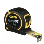STANLEY 030656-130656 MÉRŐSZALAG08M/25mmGUMIBURKOLAT TYLON, mm/COL Újdonság