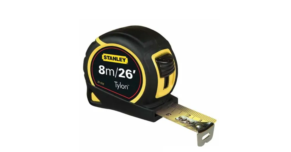 STANLEY 030656-130656 MÉRŐSZALAG08M/25mmGUMIBURKOLAT TYLON, mm/COL Újdonság